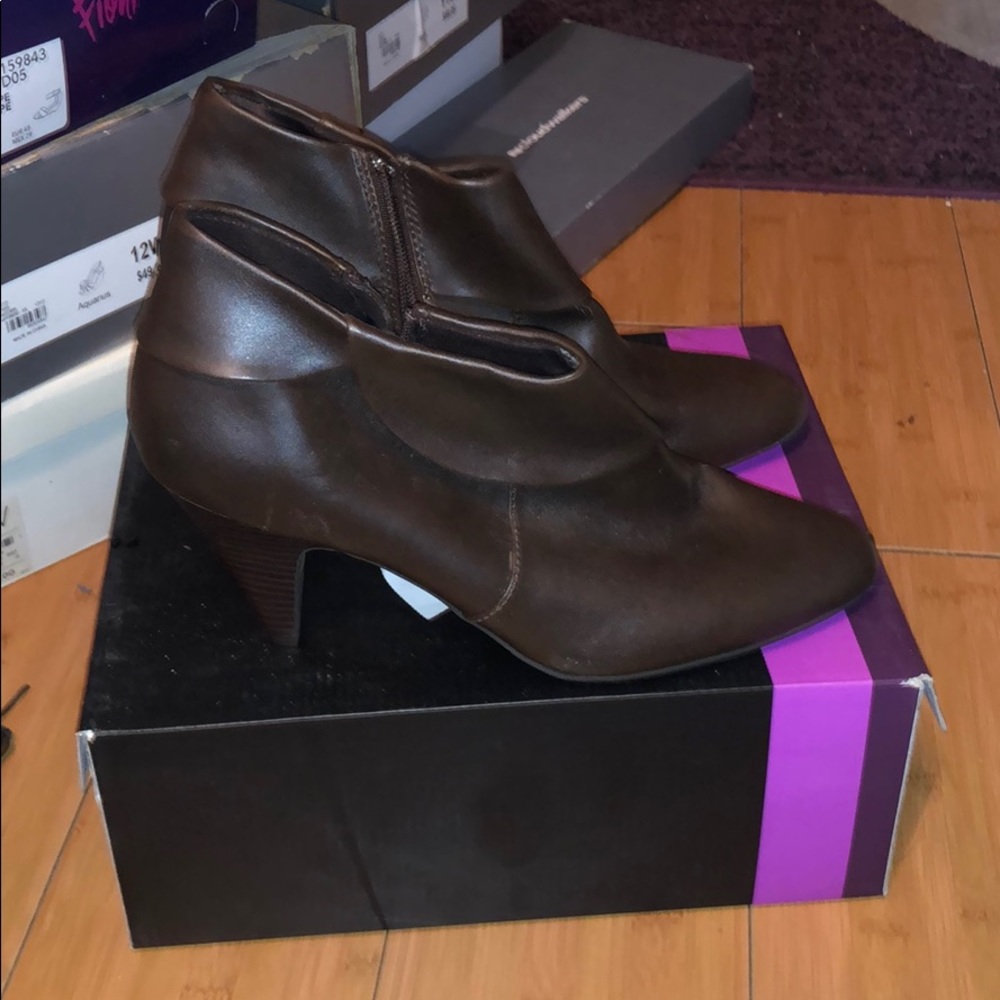 Brown boots